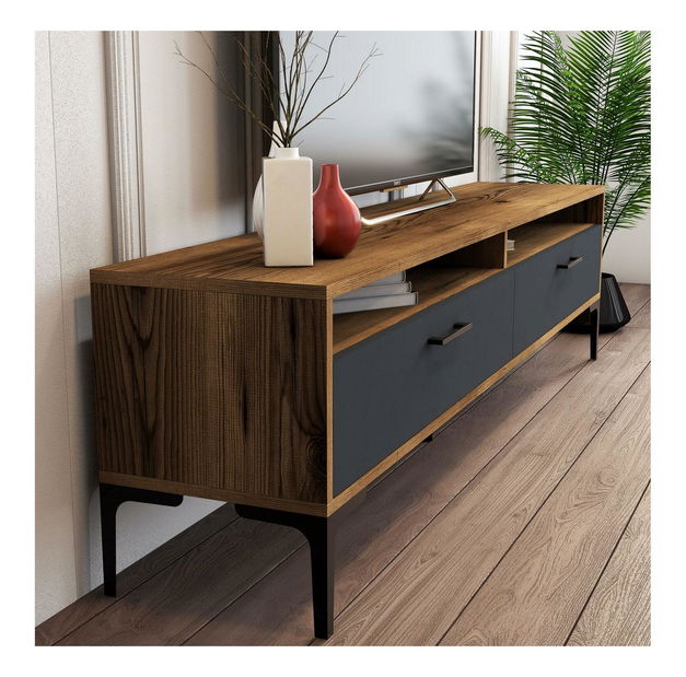 Set za dnevni boravak Irma (orah + antracit)