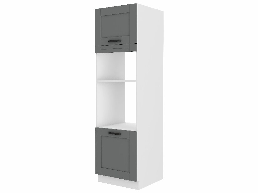 Dulap de bucătărie pentru alimente Lucid 60 DPM 210 2F (dustgrey + alb)