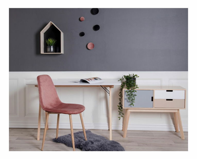 Janjeće krzno Ladoria 2 (sivo)