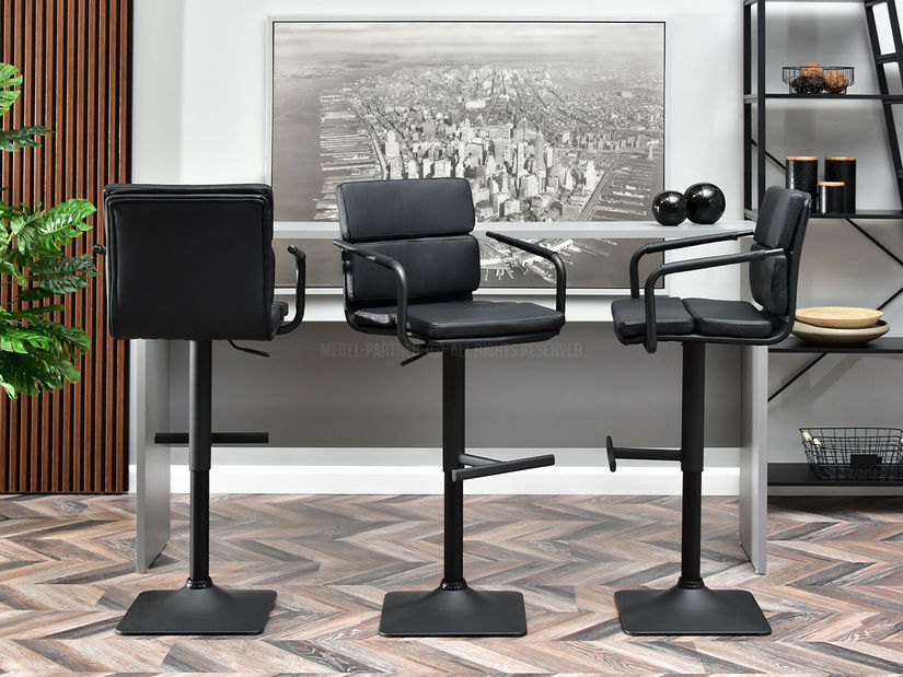 Stolička Hanz (čierna)