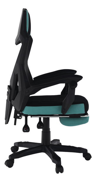 Uredska fotelja Jovik (crna + mentol)