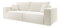 Pohovka trojsedačka Fatime (krémová)