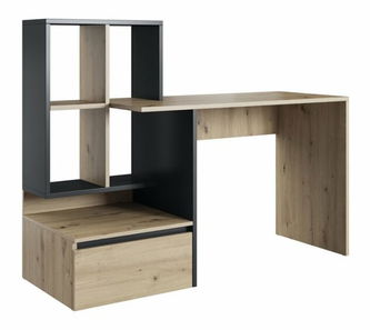 Masă PC Paca 2 (stejar artisan + antracit)