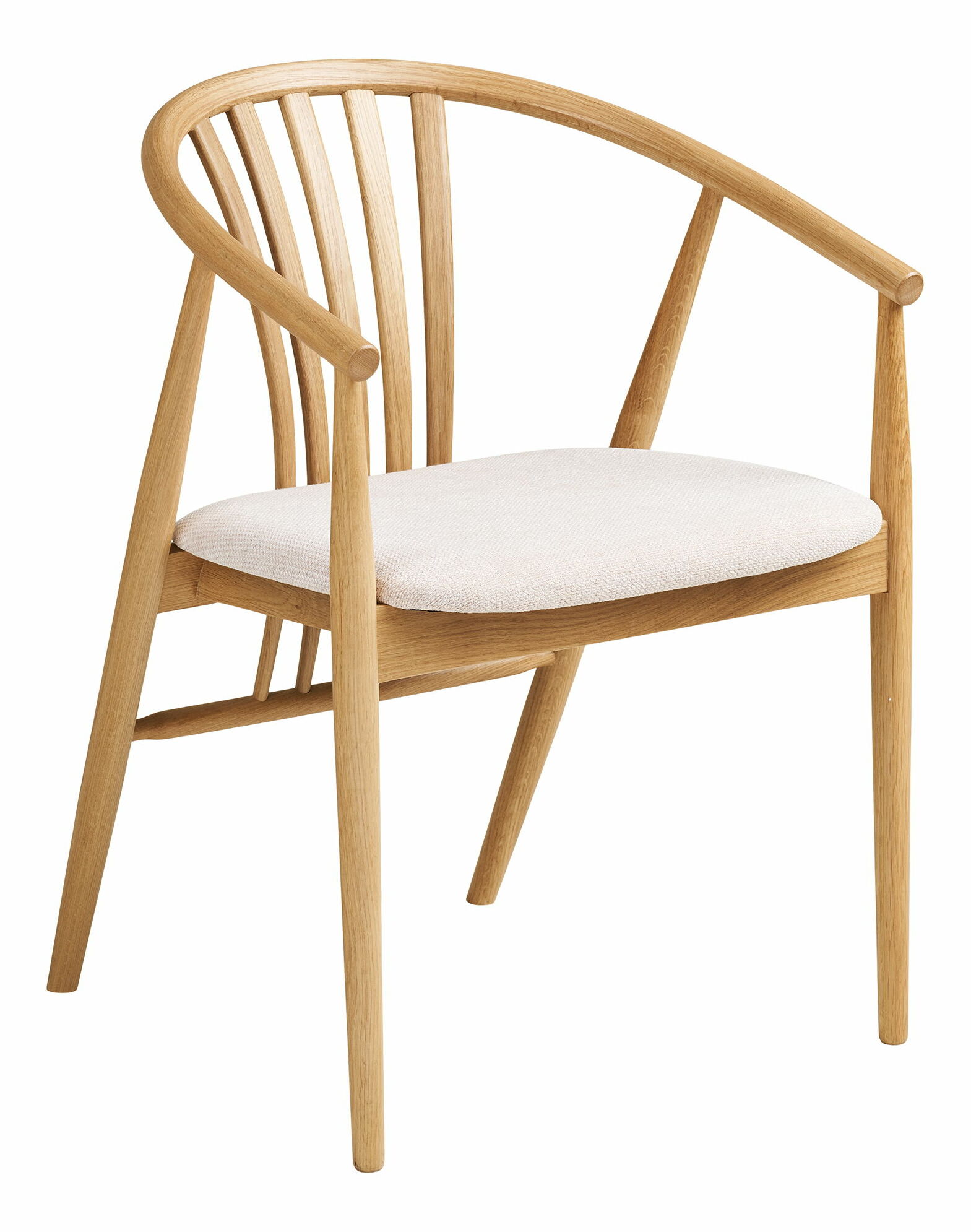 Scaun de sufragerie Ago 1 (natural)