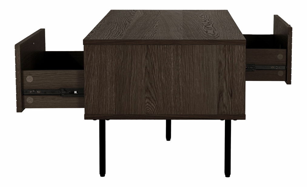 Konferenčný stolík Ksitina 1 (tmavohnedá)