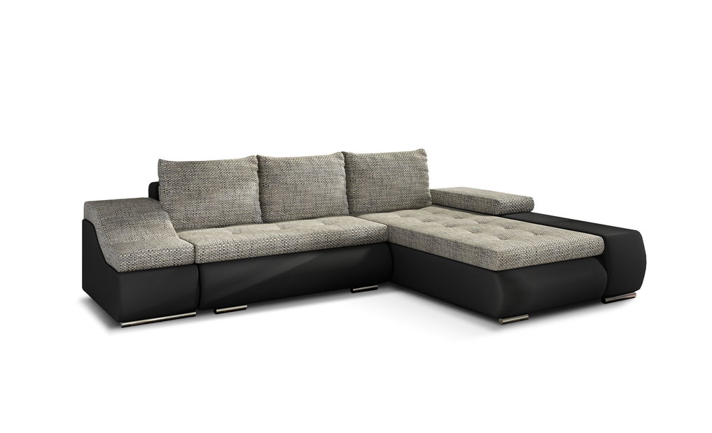 Kutna garnitura Onetta (bež + crna) (D)