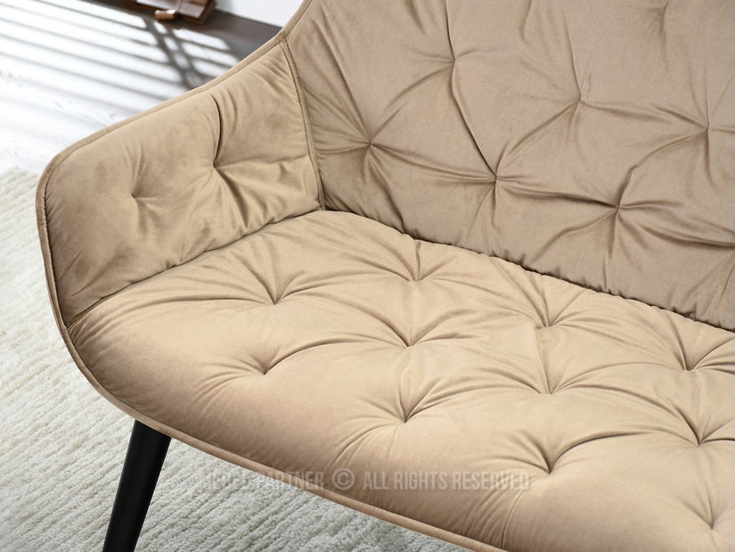 Kanapé Igor (bézs + fekete)