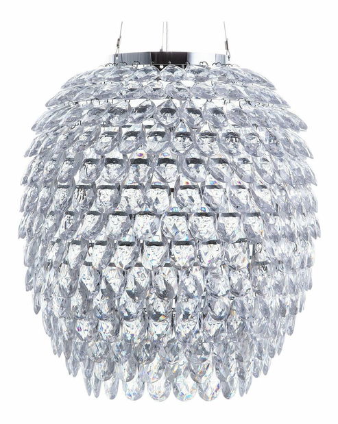 Závesná lampa Suarez (strieborná)