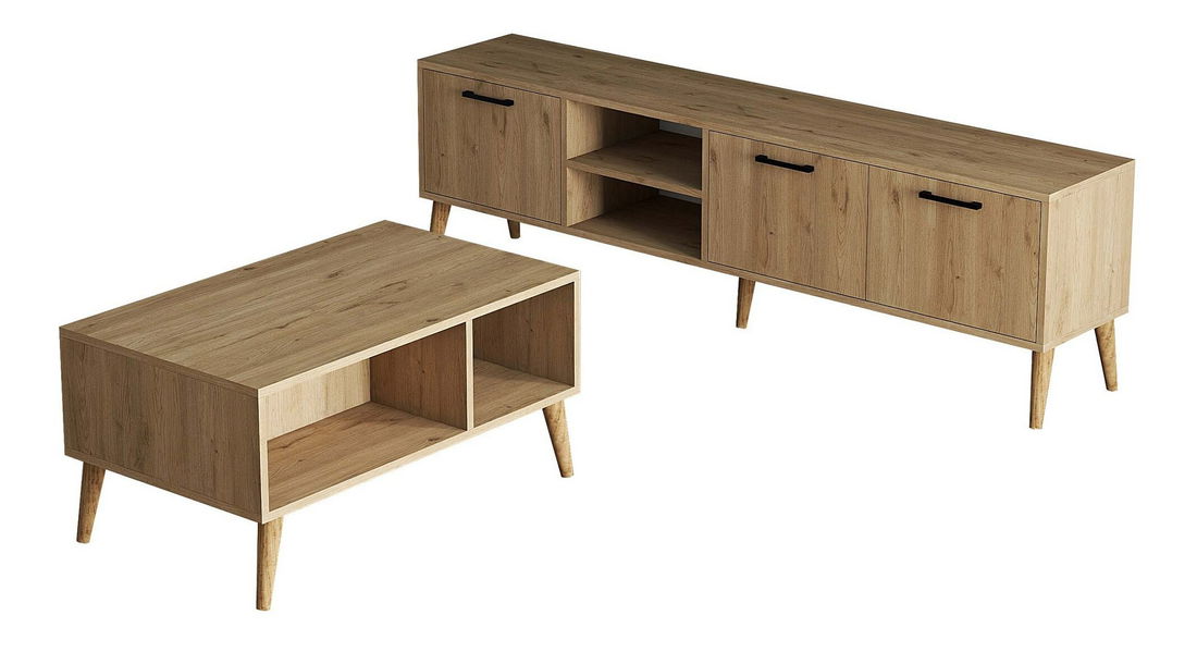 Zostava nábytku do obývacej izby Sakura Sakura (Dub)