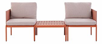Set mobilier de grădină Tariq (portocaliu) 