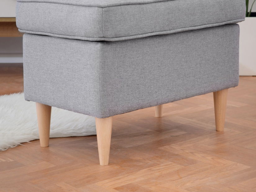 Taburetka Muriera (modrá + orech)