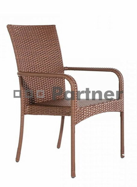 Záhradná stolička Bern (umelý ratan)