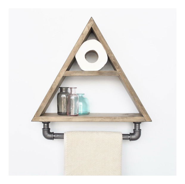 Polica Nenanu 15 (orah + crna)