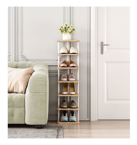 Raft Explotarla (stejar deschis + alb) 