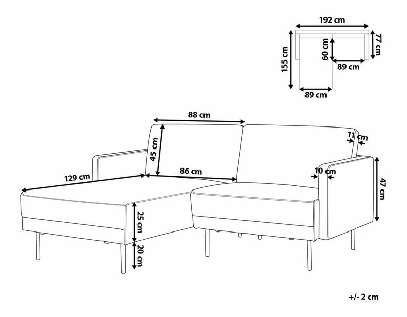 Colțar Betsaida (roz) (D)