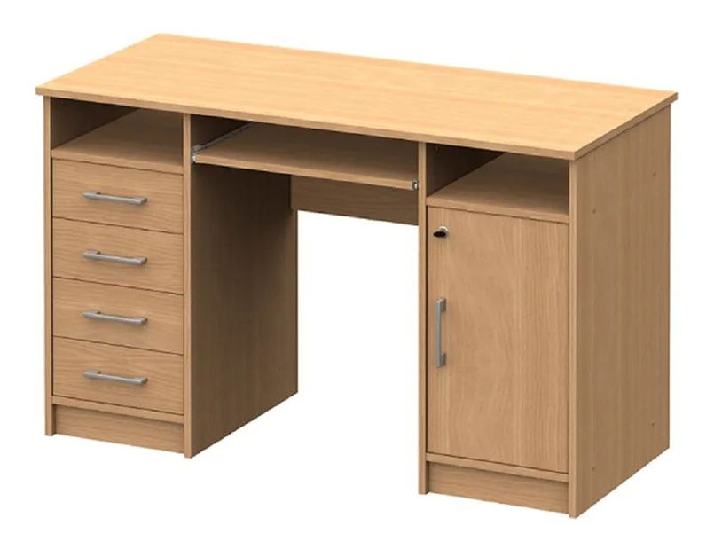 PC asztal B9 2 (bükk)