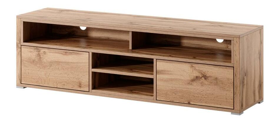 Masă TV Lokky (cu iluminat) (stejar wotan)