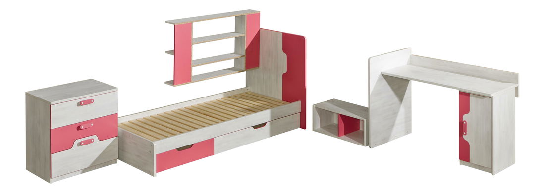 Gyerekágy Neko NU9 (ágyráccsal és tárhellyel)