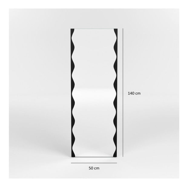 Zrkadlo Lekama (čierna) 