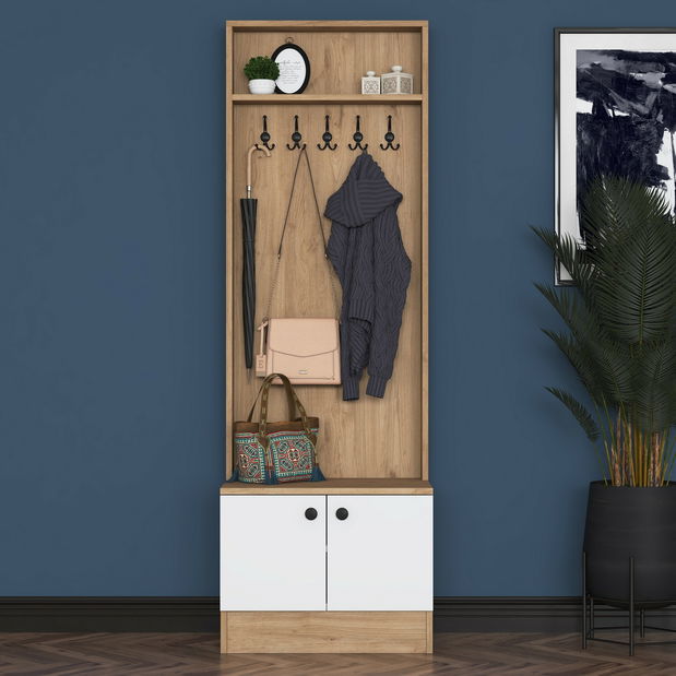 Set mobilier hol Montorio (nuc + alb)