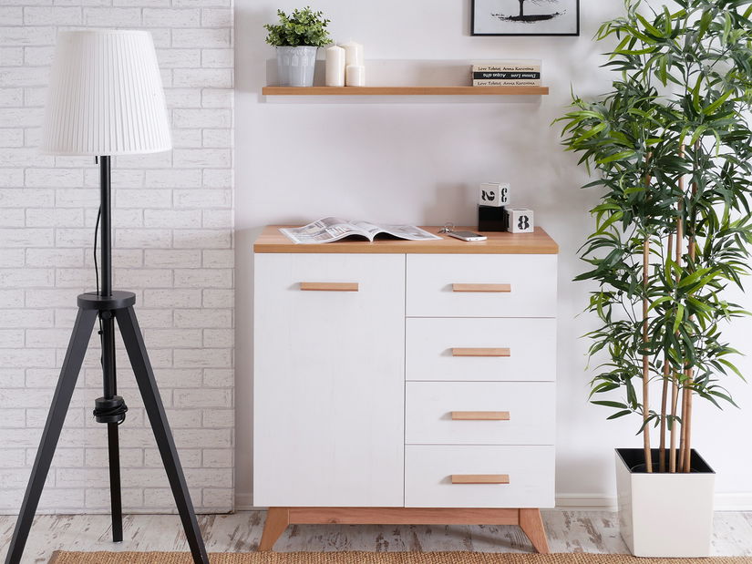 Komoda Balones BG08 (biela + dub)