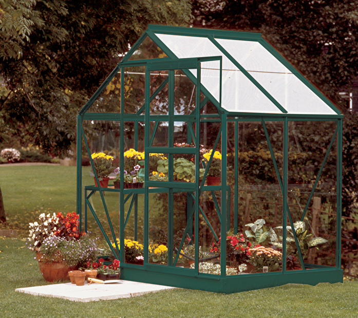 Stil clasic Greenhouse Venus 2500 (sticlă + verde)