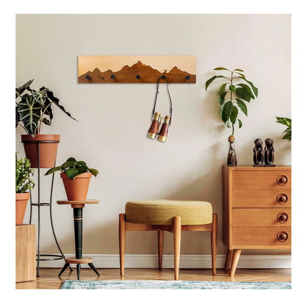 Cuier de perete Notopo (natural + Nuc) 