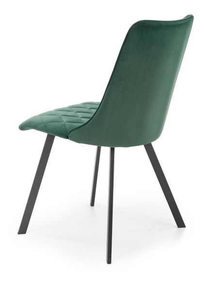 Scaun de sufragerie Krazlard (verde închis)