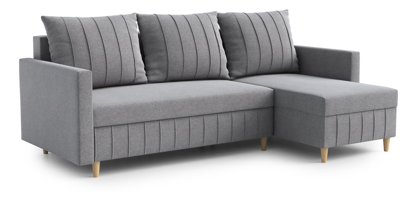 Kutna garnitura Filippo (D) (svijetlosiva)