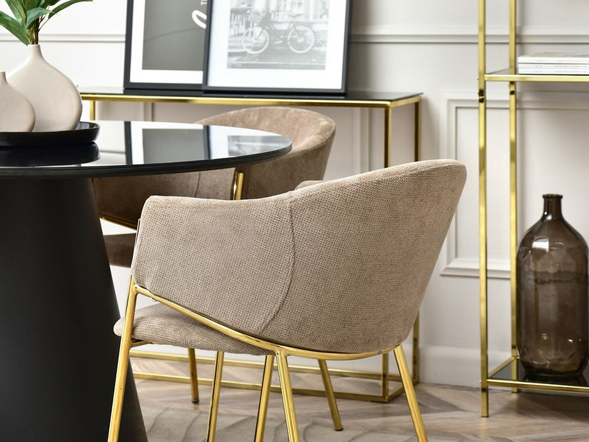 Scaun Chad (bej + auriu)