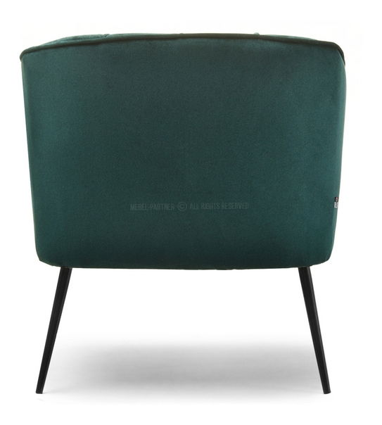 Fotelja Etimee F (zelena + crna)