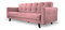 Pohovka trojsedačka Lisabona (ružová) 