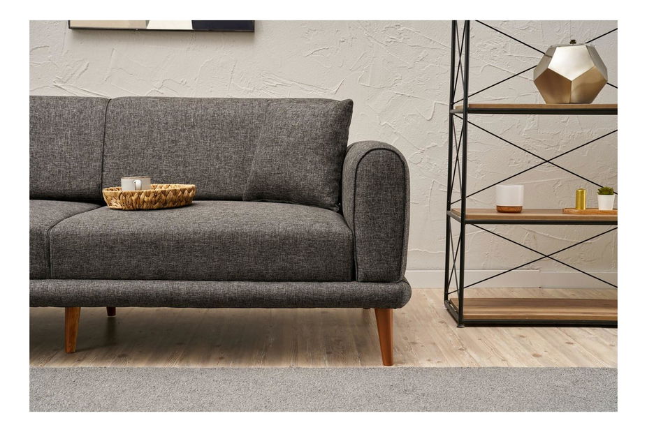 Pohovka trojsedačka Sorenella (antracit + orech)