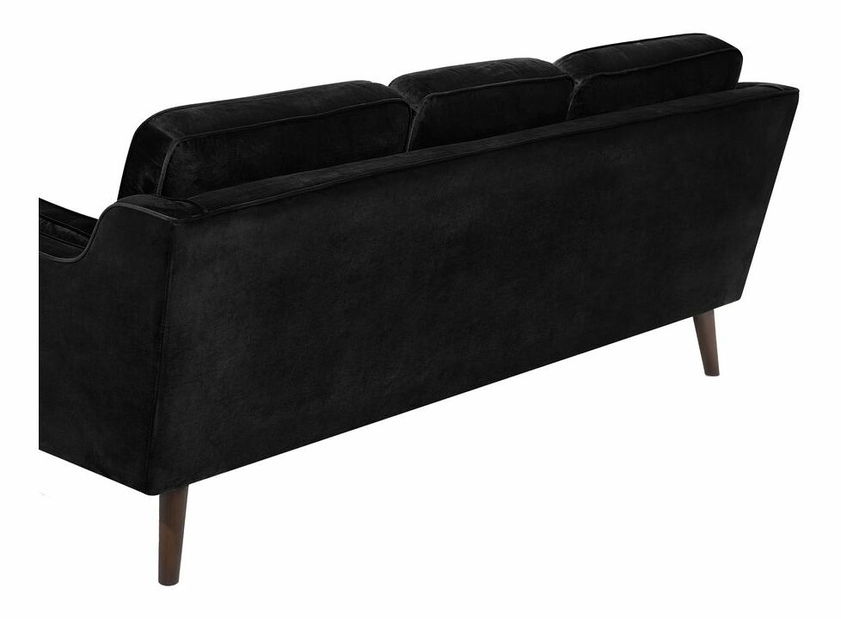 Háromszemélyes kanapé Lulea (fekete)