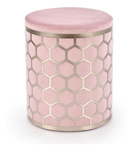 Taburete Anna (Roz + Argintiu)