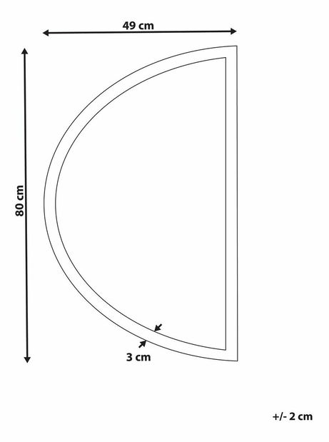 Nástenné zrkadlo Bridgette (strieborná)