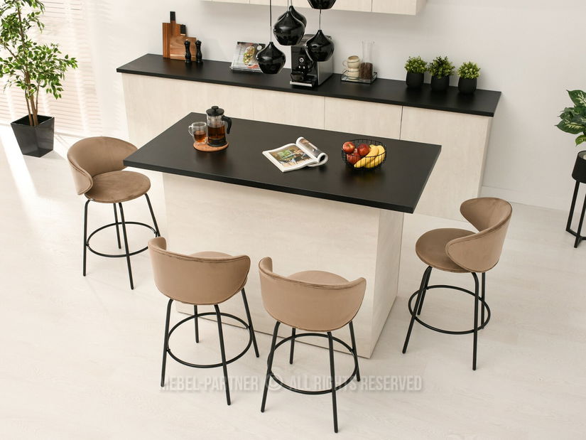 Scaun Jared (bej + auriu)