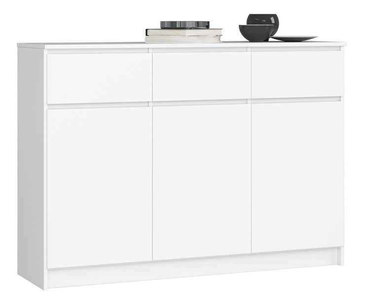 Comodă Keanu VI (alb)