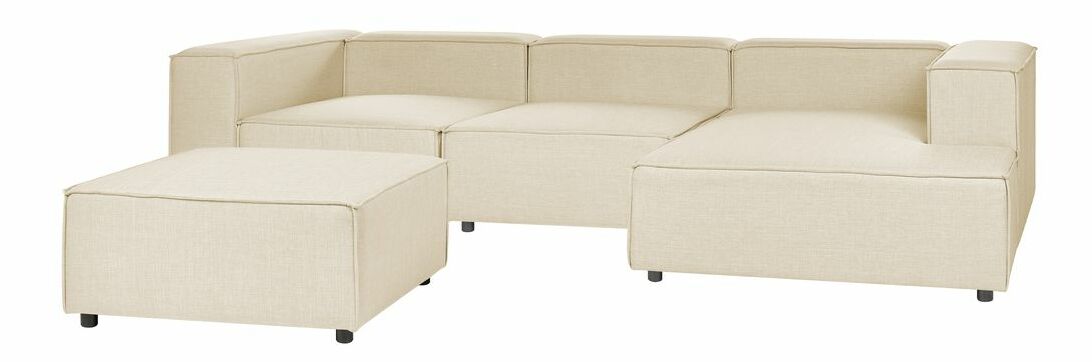 Colțar cu taburete Afrika (in bej) (S)