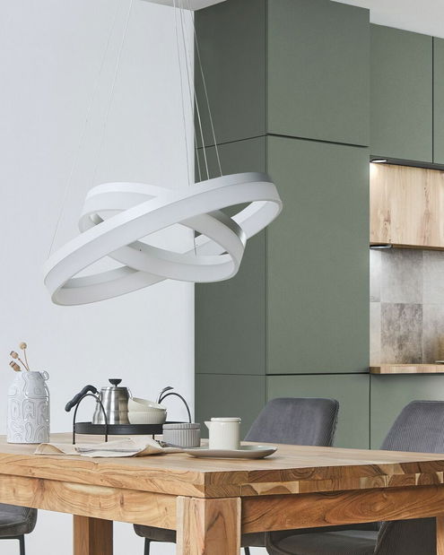 Závesné svietidlo Puzza (biela)