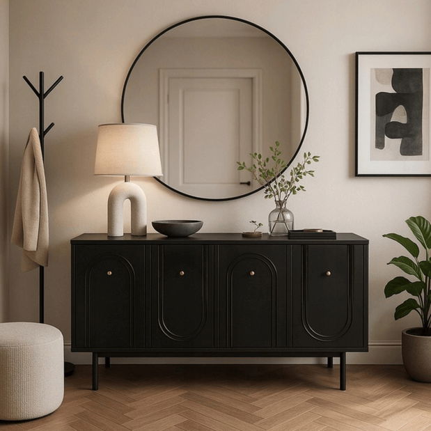 Szekrény Marlene (fekete) 