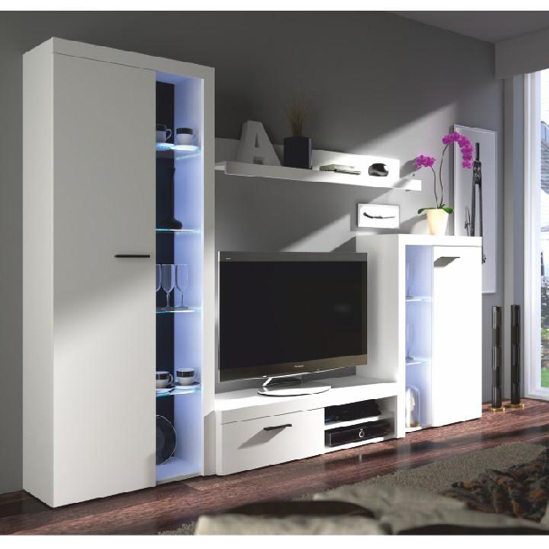 Mobilier living Retha (alb)