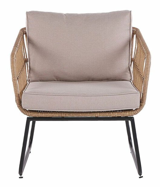 Záhradný set ROLVO (béžová) (pre 4 osoby)