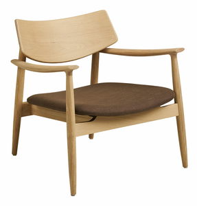 Kreslo Oliveria 1 (prírodná + hnedá)