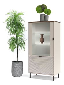 Vitrina Eliminados 1 (kašmir + hrast castello) 