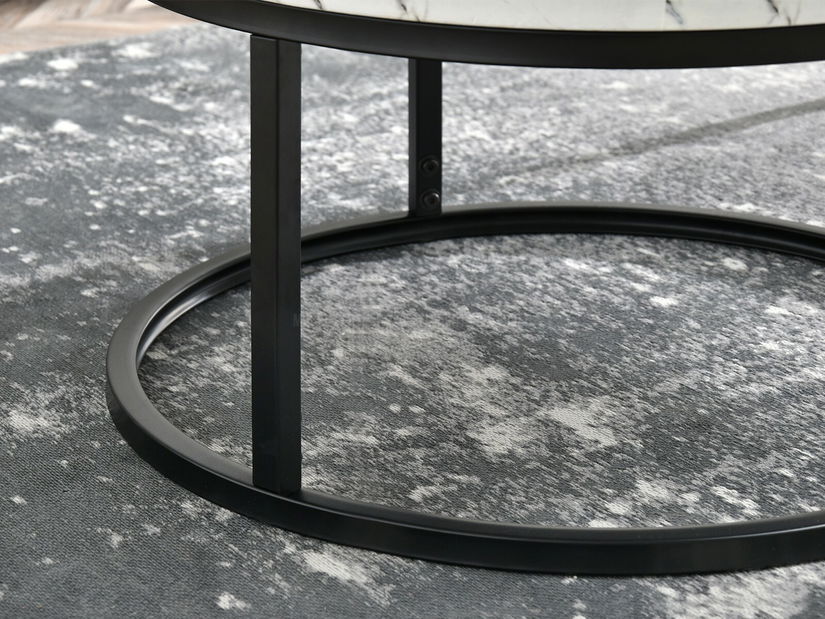 Stolić za kavu Kolja stolić S (bijela + crna)