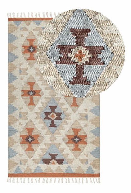 Koberec 80 x 150 cm Dijan (viacfarebná)