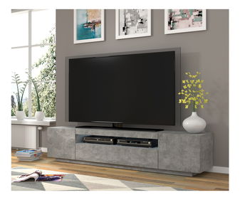 TV aszta/Szekrény Aurinko 200 (beton) (világítással)