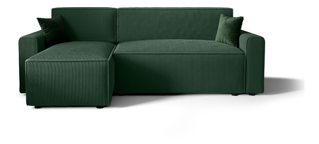 Sarok ülőgarnitúra Mirage Bis Sed (sötétzöld) (B)