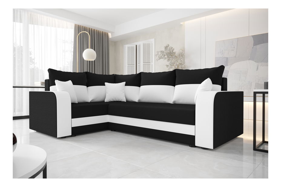 Colțar Harmony Plus (Negru + Alb) (S)